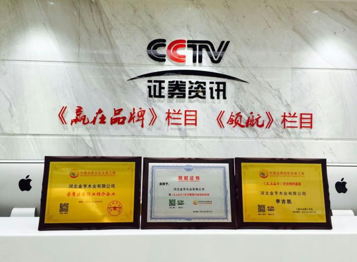 CCTV《贏在品牌》欄目推介企業